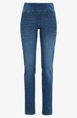 Cellbes of Sweden Stretchiga jeggings med strassdetaljer Hot