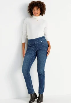 Cellbes of Sweden Stretchiga jeggings med strassdetaljer Hot