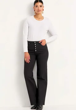 Cellbes of Sweden Stretchjeans med hög midja Svart / Denim