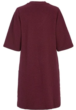 Freequent Strukturmönstrad trikåklänning New