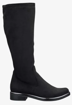 Caprice Stövel med stretchigt skaft Svart