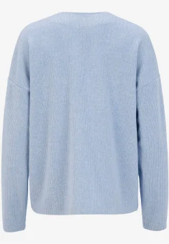 Cellbes of Sweden Supermjuk cardigan med fickor Beata Ljusblå melange Clearance