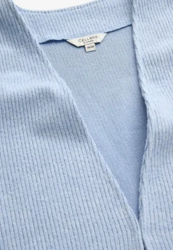 Cellbes of Sweden Supermjuk cardigan med fickor Beata Ljusblå melange Clearance