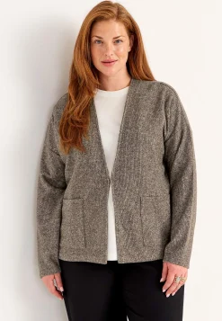 Cellbes of Sweden Supermjuk cardigan med fickor Beata Nougatmelange Best