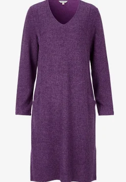 Cellbes of Sweden Supermjuk klänning med fickor Beata Lila / Melange Hot