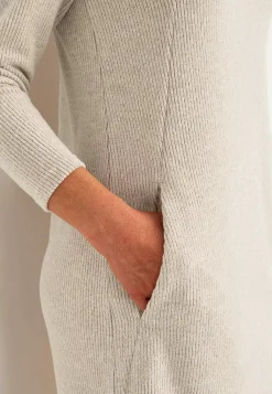 Cellbes of Sweden Supermjuk klänning med fickor Beata Beigemelange New