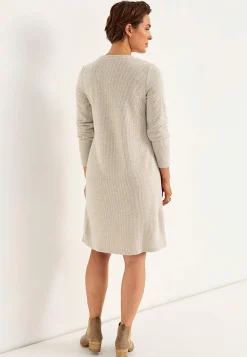 Cellbes of Sweden Supermjuk klänning med fickor Beata Beigemelange New