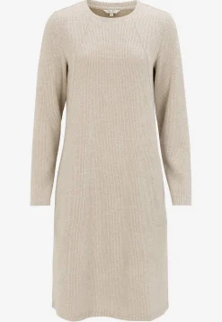 Cellbes of Sweden Supermjuk klänning med fickor Beata Beigemelange New