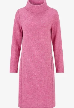 Cellbes of Sweden Supermjuk klänning med krage Beata Cerise melange Hot