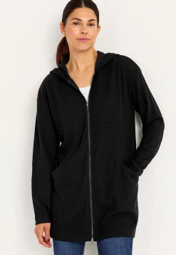 Cellbes of Sweden Supermjuk lång cardigan med fickor Beata Svart Clearance