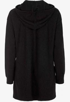 Cellbes of Sweden Supermjuk lång cardigan med fickor Beata Svart Clearance