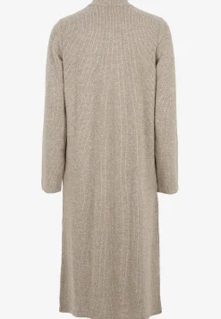 Cellbes of Sweden Supermjuk, lång cardigan med fickor Beata Beige / Melerad Outlet