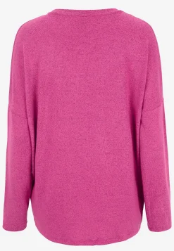 Soyaconcept Supermjuk, melerad trikåtopp Brunmelange Sale