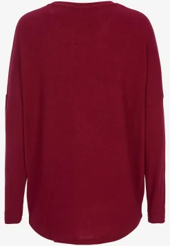 Soyaconcept Supermjuk, melerad trikåtopp Brunmelange Sale