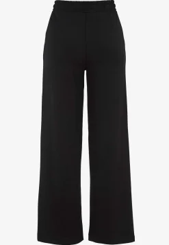 Soyaconcept Supermjuk trikåbyxa med sydda pressveck Outlet