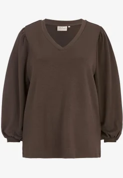 Wasabiconcept Supermjuk trikåtopp Brun Discount