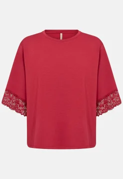 Soyaconcept Supermjuk trikåtopp med spets