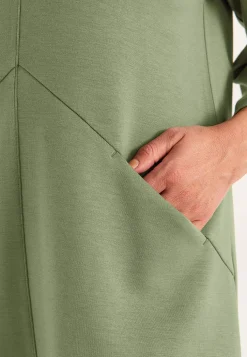 Cellbes of Sweden Supermjuk trikåtunika med fickor Khakigrön Online