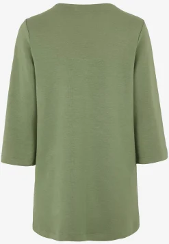 Cellbes of Sweden Supermjuk trikåtunika med fickor Khakigrön Online