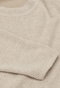 Cellbes of Sweden Supermjuk tröja med dekorativ mittsöm Beata Blåmelange