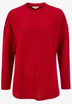 Cellbes of Sweden Supermjuk tröja med dekorativ mittsöm Beata Rosamelange Best