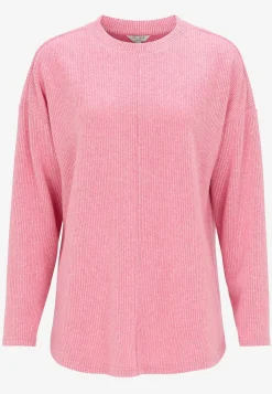 Cellbes of Sweden Supermjuk tröja med dekorativ mittsöm Beata Khakigrönmelange Discount