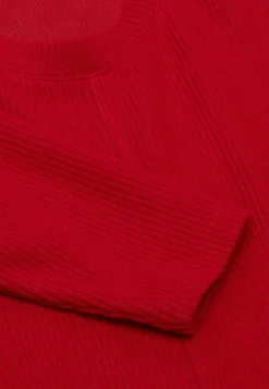 Cellbes of Sweden Supermjuk tröja med dekorativ mittsöm Beata Turkosmelange Online