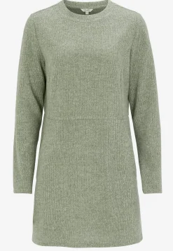 Cellbes of Sweden Supermjuk tunika med fickor Beata Khakigrönmelange Hot