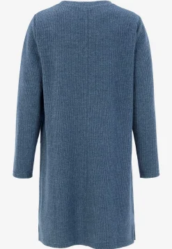 Cellbes of Sweden Supermjuk tunika med fickor Beata Blåmelange