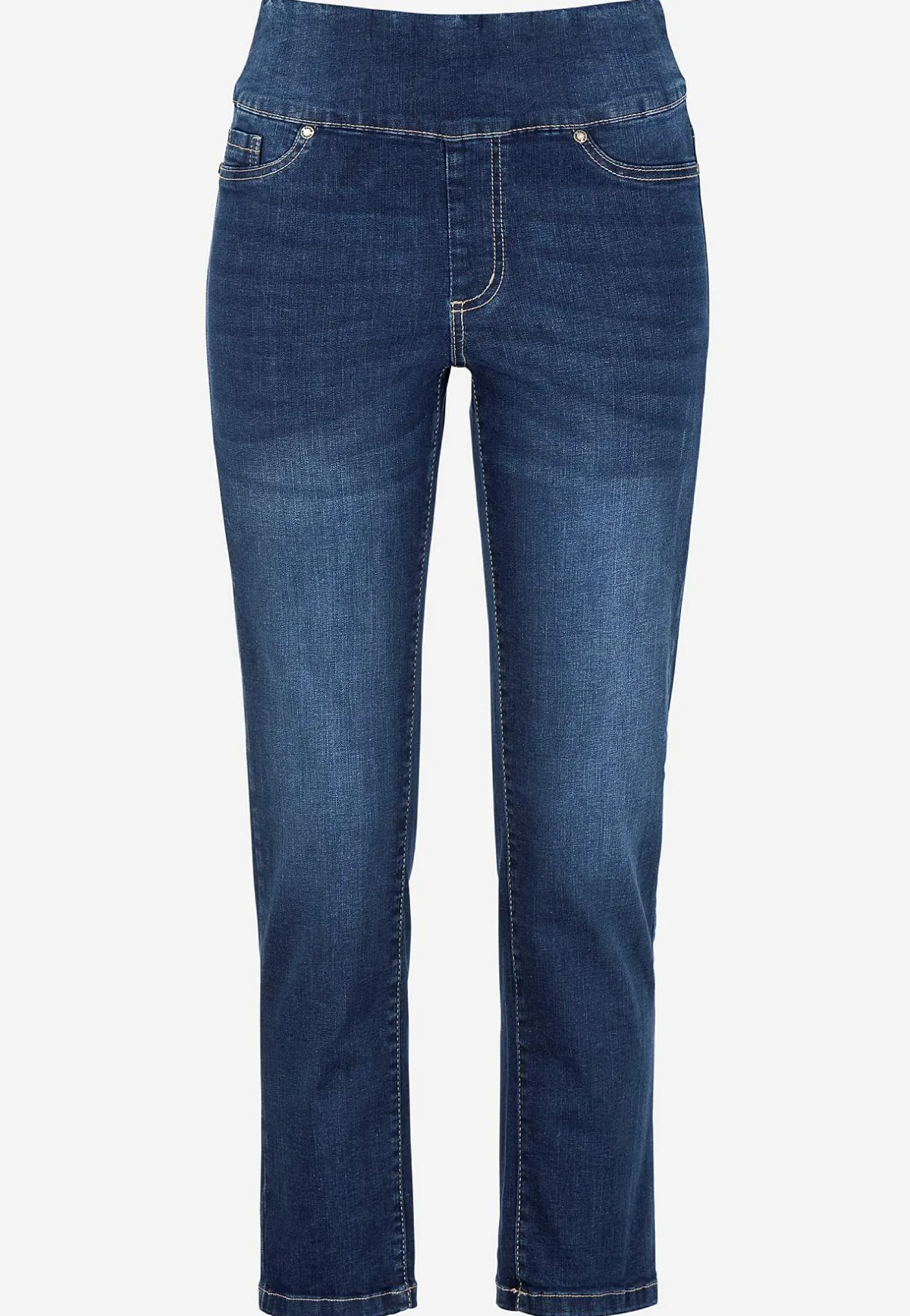Cellbes of Sweden Supersköna ankeljeans i denim Elin Mellanblå / Denim