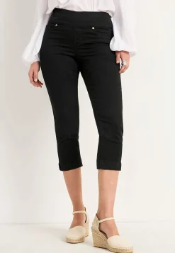 Cellbes of Sweden Supersköna caprijeggings i denim Elin Svart / Denim Clearance