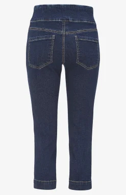 Cellbes of Sweden Supersköna caprijeggings i denim Elin Mörkblå / Denim Discount
