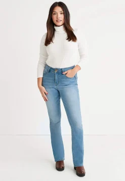 Cellbes of Sweden Superstretchiga shapingjeans med bootcut Ljusblå / Denim Sale