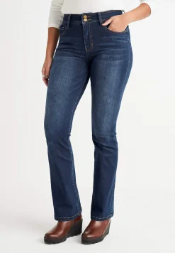 Cellbes of Sweden Superstretchiga shapingjeans med bootcut Mörkblå / Denim Discount