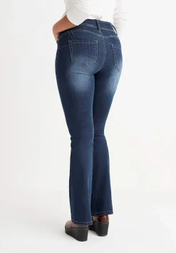 Cellbes of Sweden Superstretchiga shapingjeans med bootcut Mörkblå / Denim Discount