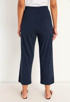 Cellbes of Sweden Trikåbyxa i mjuk bomulls- och modalblandning Marin / Enfärgad Online