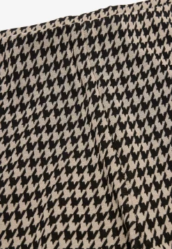 Cellbes of Sweden Trikåbyxa med raka ben Svart / Beige / Mönstrad Outlet