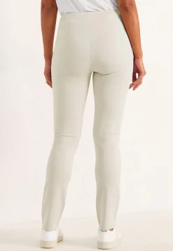 Cellbes of Sweden Trikåbyxa med sydda pressveck Lisa Beige Hot