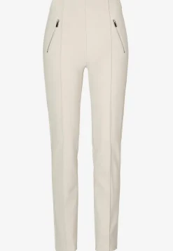 Cellbes of Sweden Trikåbyxa med sydda pressveck Lisa Beige Hot