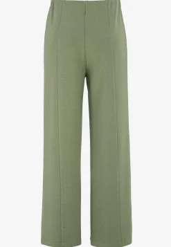 Cellbes of Sweden Trikåbyxa med vida ben Khakigrön Hot