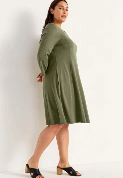 Cellbes of Sweden Trikåklänning med fickor Outlet