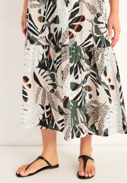 Cellbes of Sweden Trikåklänning med volang Hot