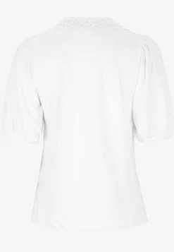 Soyaconcept Trikåtopp med brodyr New