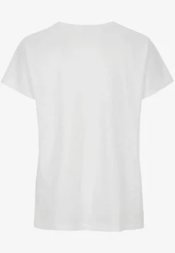 Cellbes of Sweden Trikåtopp med korta ärmar Marin / Blommig