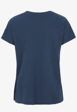 Cellbes of Sweden Trikåtopp med korta ärmar Marin / Blommig