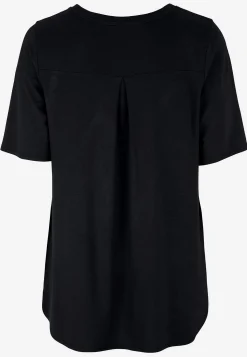 Cellbes of Sweden Trikåtopp med korta ärmar Svart / Enfärgad Best