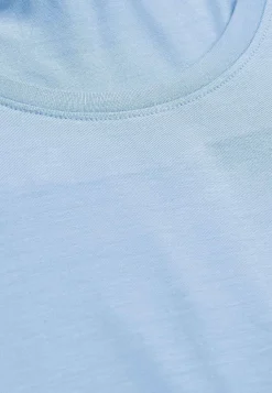 Cellbes of Sweden Trikåtopp med korta ärmar Ljusblå Online