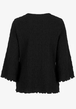 Cellbes of Sweden Trikåtopp med struktur Svart New