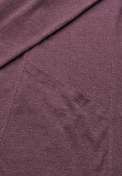 Cellbes of Sweden Trikåtunika med fickor Plommon / Melerad Outlet