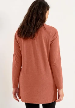 Cellbes of Sweden Trikåtunika med fickor Rost / Melerad Sale